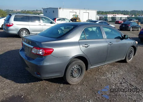 2011 Toyota Corolla L/Le/S from USA, damaged, VIN 2T1BU4EEXBC582531